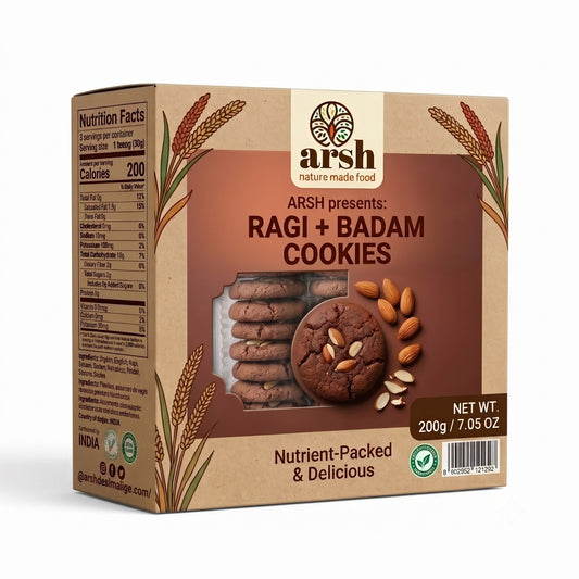 Ragi Badam Cookies