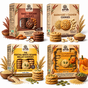 4 Millet Cookies Combo Pack