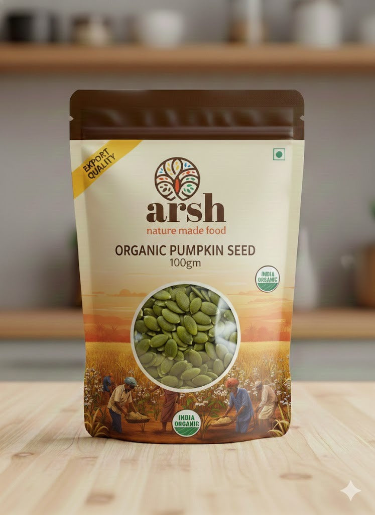 Organic Pumpkin Seeds - 100g